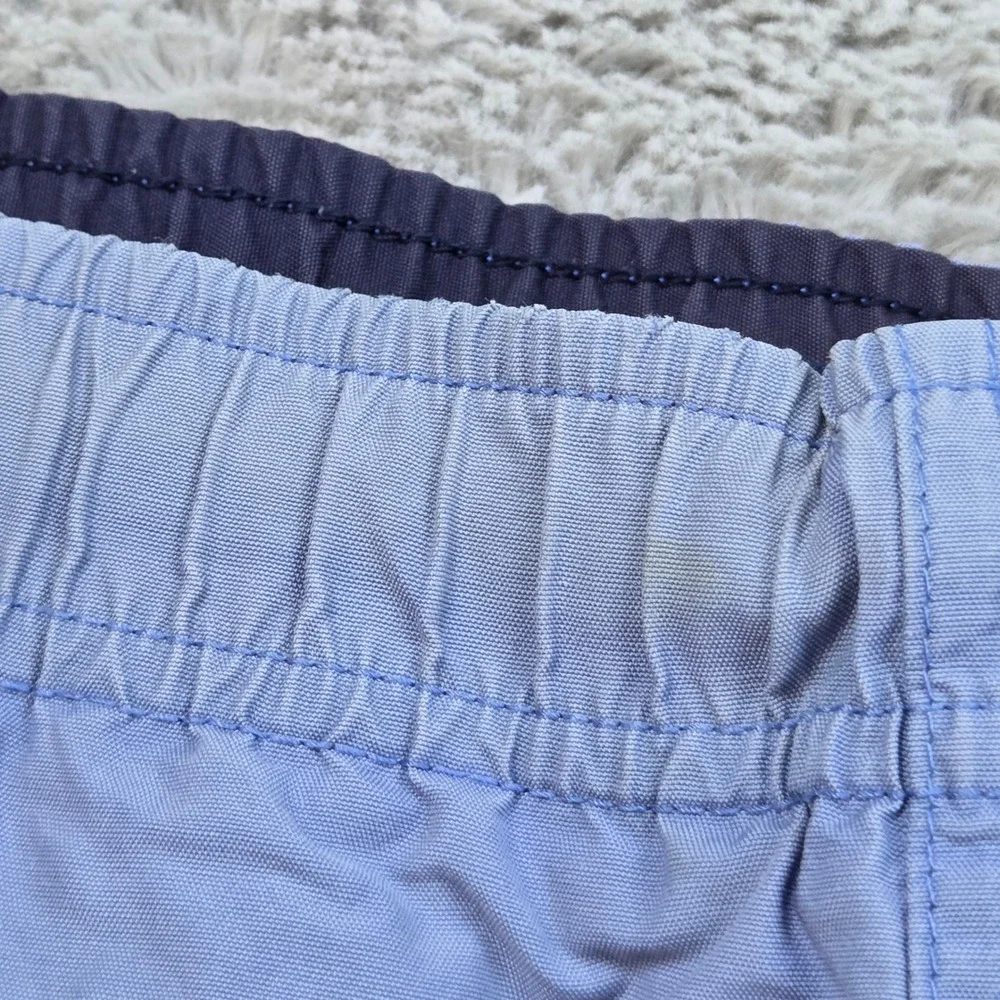 Polo Sport Swim Trunks Mens XL Mesh Lined Elastic Waist Drawstring Shorts Blue